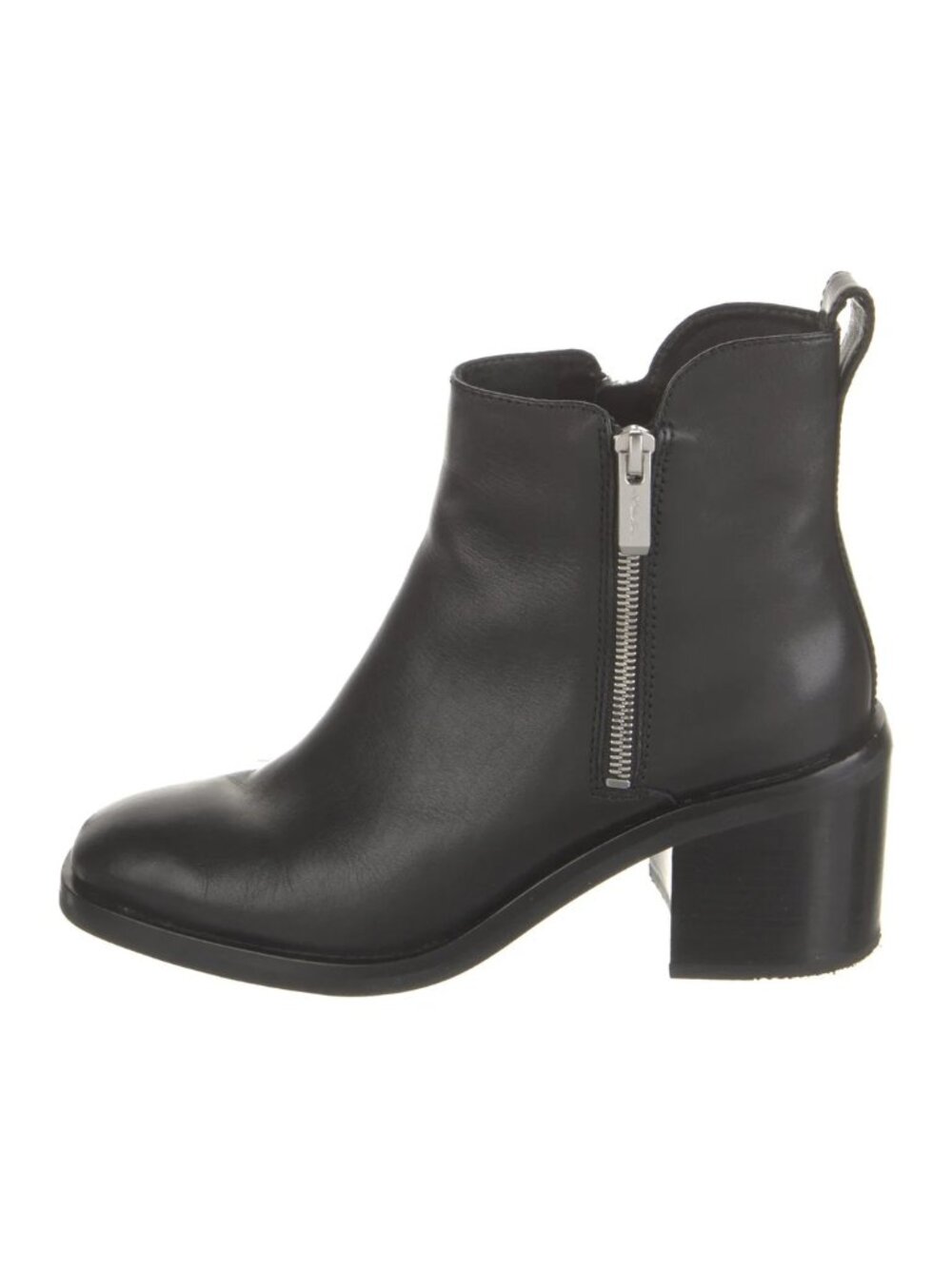 3.1 Phillip Lim Black Leather Chelsea Boots Size 8.5